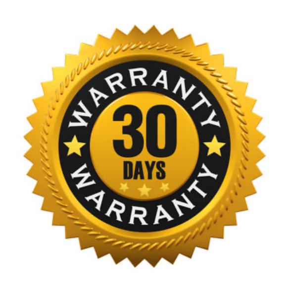 30 Day Warranty